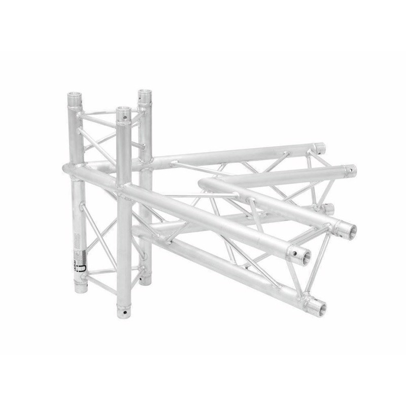 6082 Trekant Truss.  4 Vejs Hjørne (ac 20 4). 60°. 100 74,30 Cm. fra Alutruss