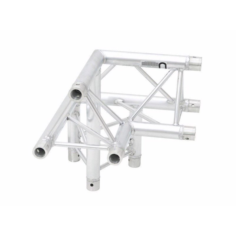 6082 Trekant Truss.  3 Vejs Hjørne (al 31). 90°. 50 Cm. Højre fra Alutruss
