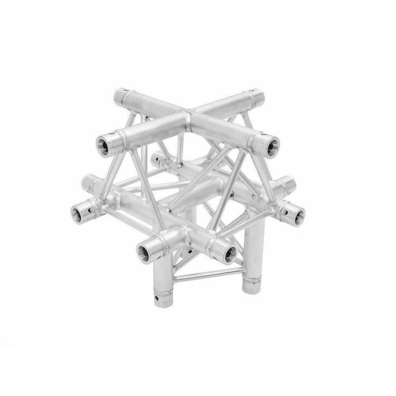 6082 Trekant Truss. 5 Vejs Kryds (ac 52 50). 90°. 50 Cm. fra Alutruss