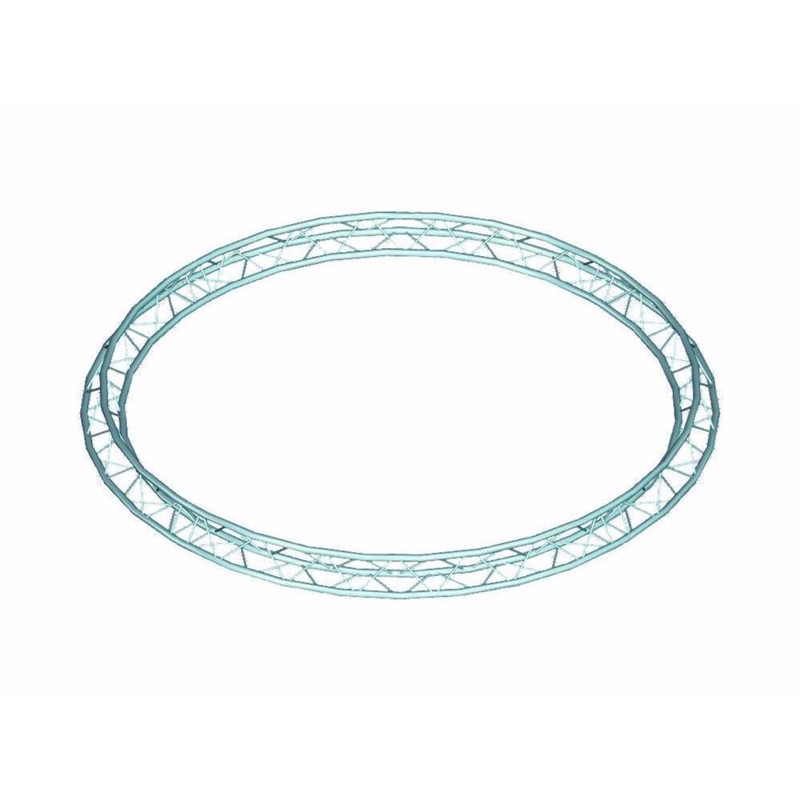 6082 Trekant Truss Cirkel. Spids Op Eller Ned. Indvendig Diameter: 3 Meter fra Alutruss