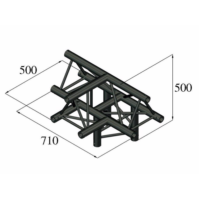 Trilock S Pat 43 4 Way Piece   fra Alutruss