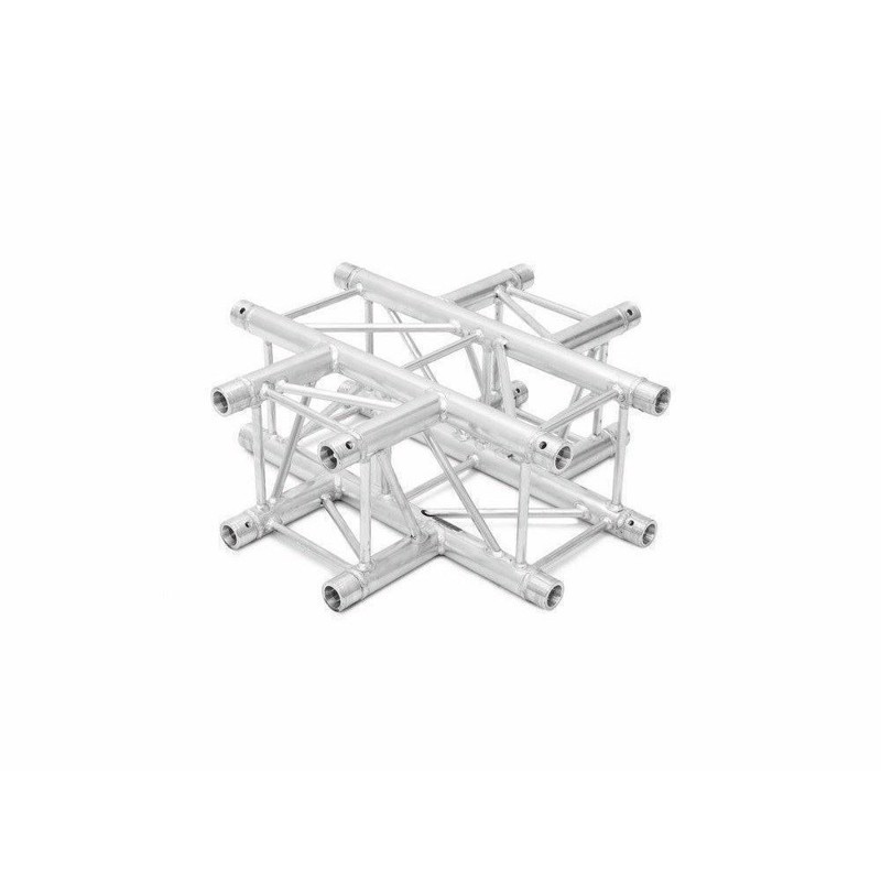 6082 Firkant Truss. 4 Vejs Kryds. 90°. 71 Cm. fra Alutruss