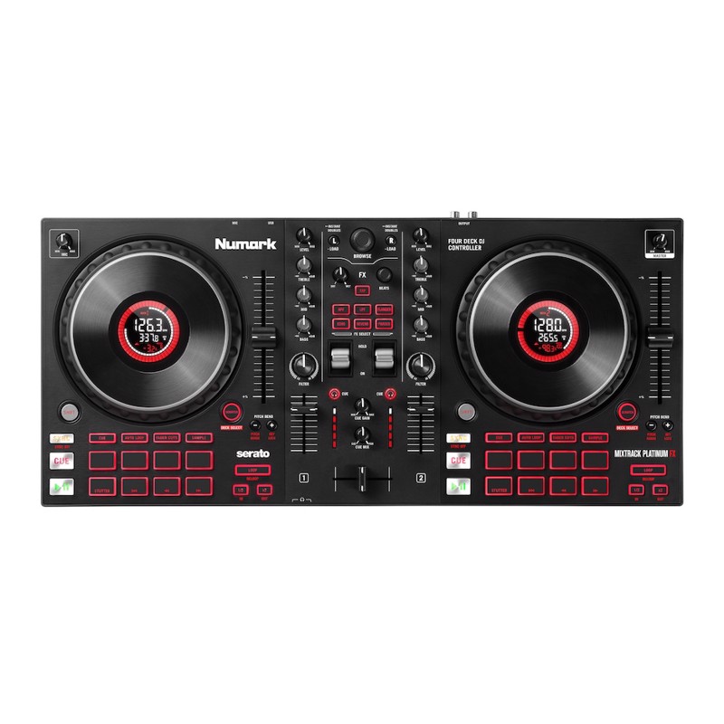 Numark Mixtrack Platinum Fx   4 Kanals Dj Controller For Serato Dj