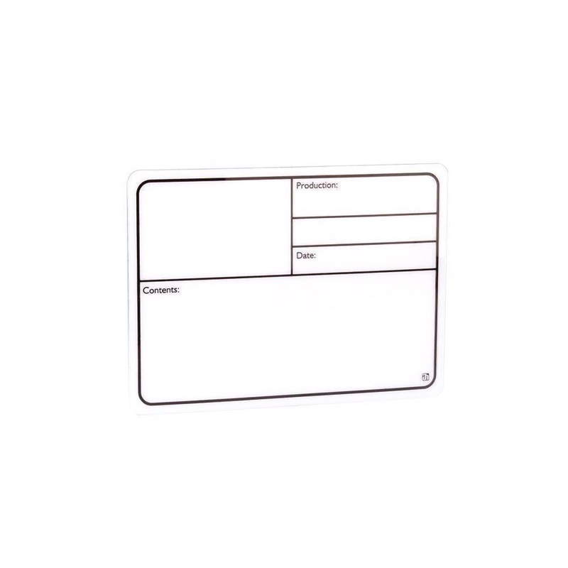Adam Hall Tour Label Plastic White Self Adhesive 130 X 85mm   88000 fra Adam Hall Hardware