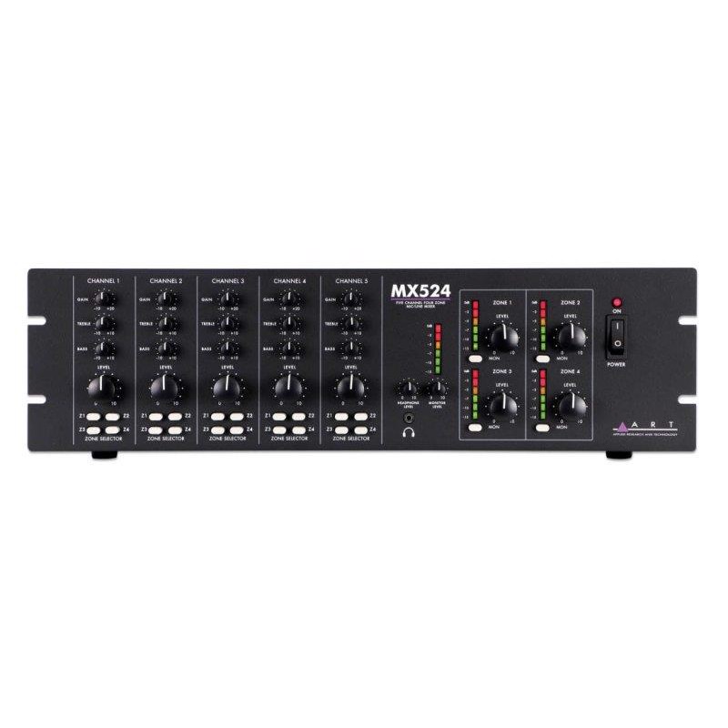 Art Installationsmixer 5 Kanaler Og 4 Zoner fra Art Proaudio
