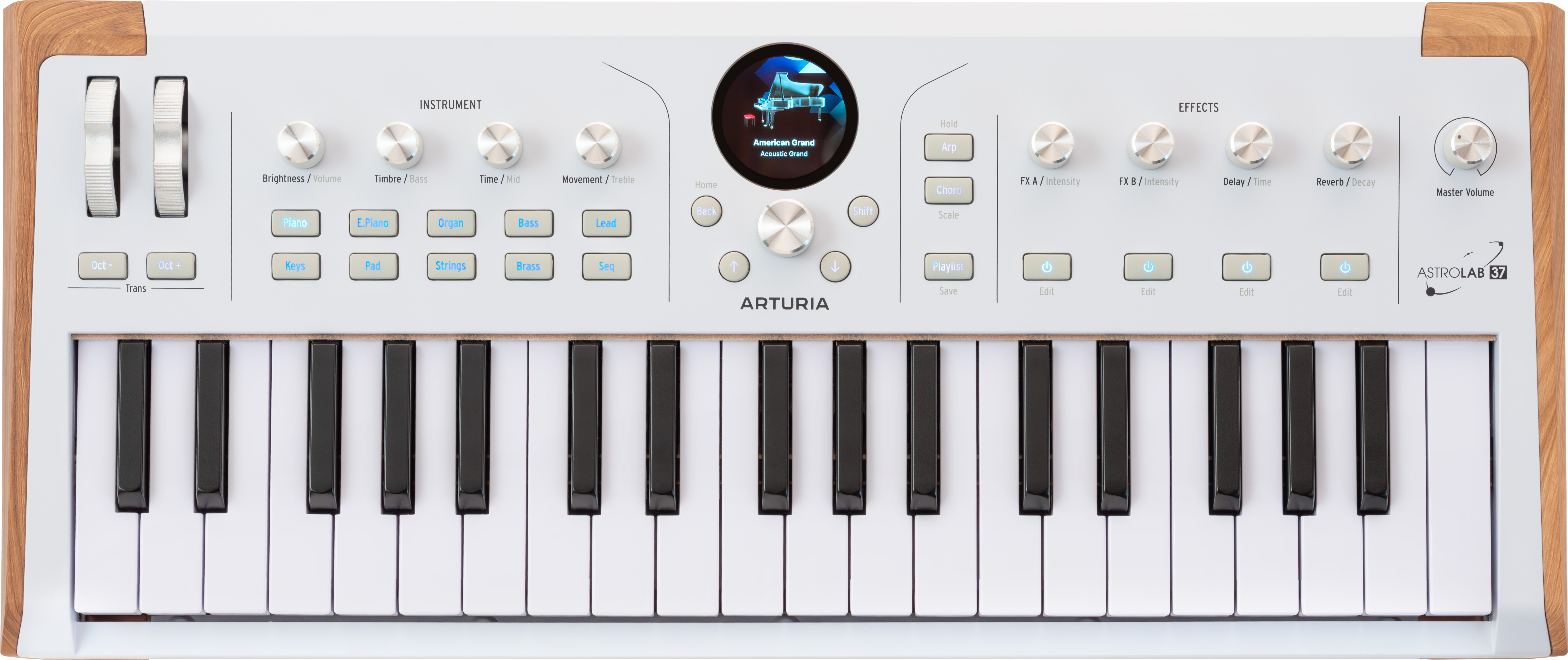 Astrolab 37 Keyboard fra Arturia