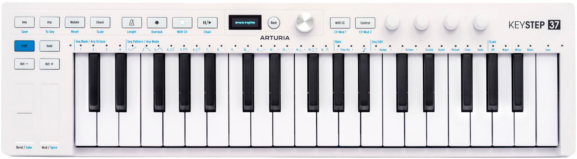 Keystep 37 Mk2 Usb Midi Keyboard fra Arturia