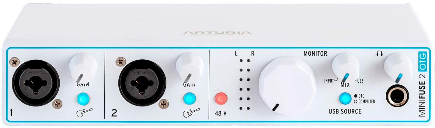 Minifuse 2 Otg Mobil Lydkort   Hvid fra Arturia
