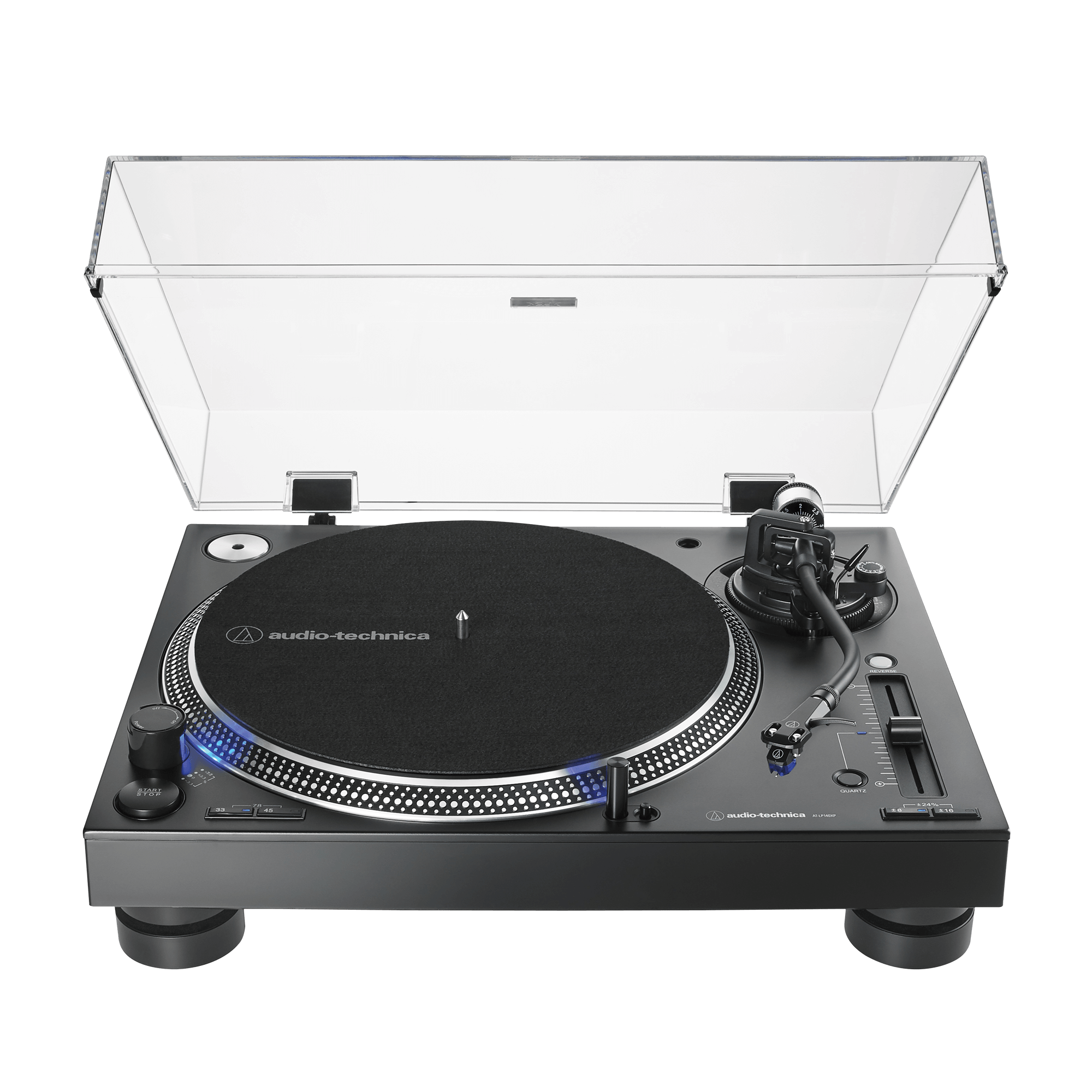 Audio Technica At Lp140xp Pladespiller   Sort fra Audio-technica