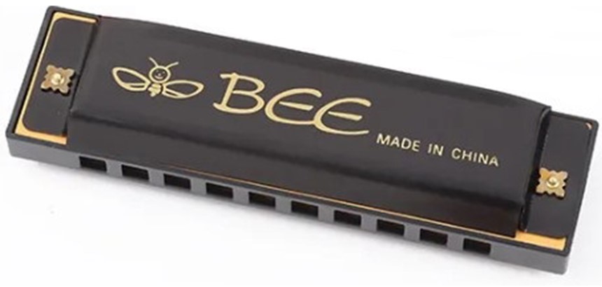 Bee Mundharpe C Sort fra Music2you