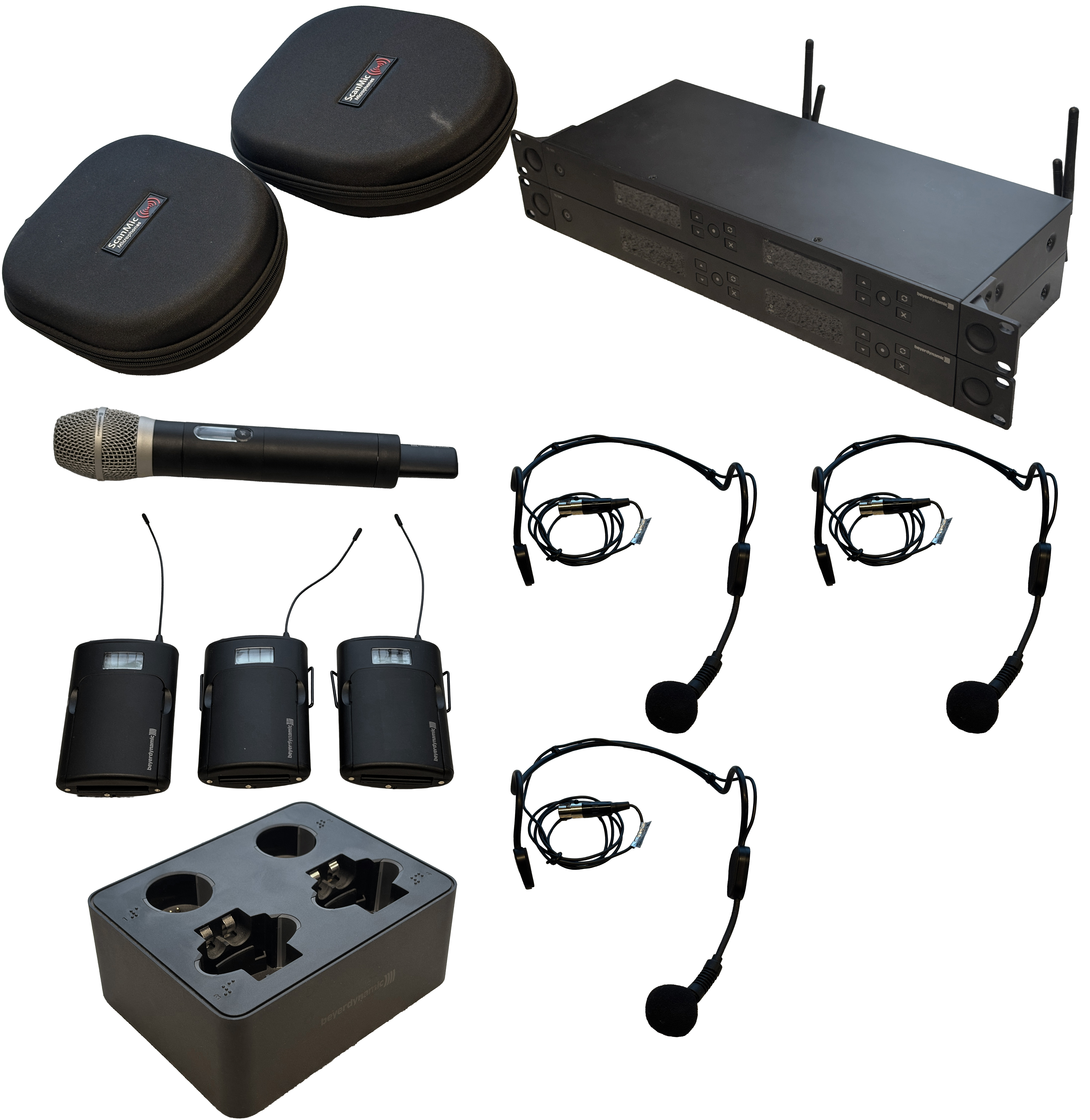 Beyerdynamic Tg500 Trådløs Mikrofon System Inkl. Ladestation   Brugt fra Music2you