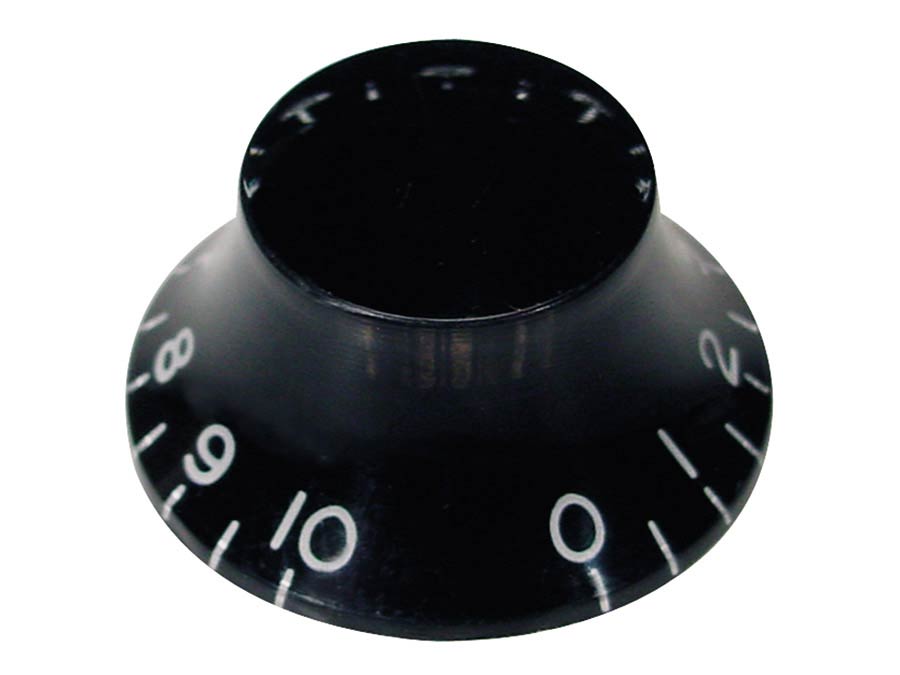 Kb 160 Bell Knob Knap   Transparent Sort fra Boston