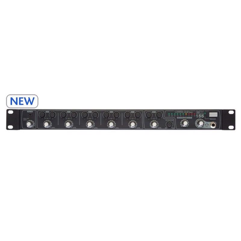 Rack Mixer Mx155  7 Line Mic Input fra Cloud