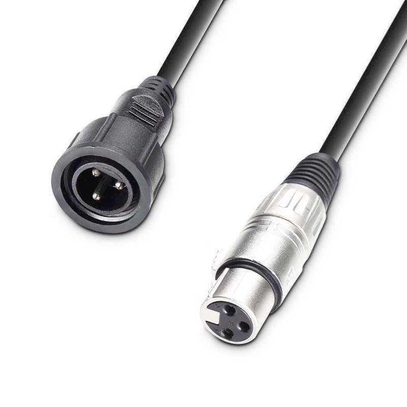 Adapter Cable For Ip65 Outdoor Projector Ip65 Plug To R Female 3 Pin   Dmx Adapter Out fra Cameo