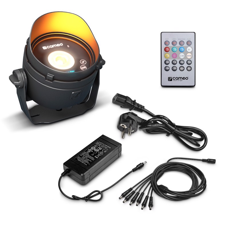 Battery Powered Outdoor Mini Uplight Incl. Power Supply     fra Cameo