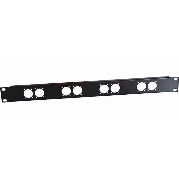 1 Unit Rackpanel For 8 Bøsninger fra Caymon