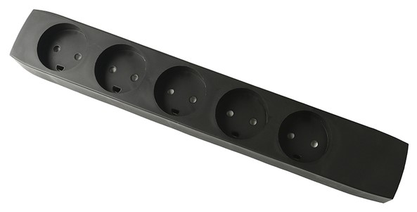 Dk 5 Stikdåse M J 250v 13a Sort fra Elworks