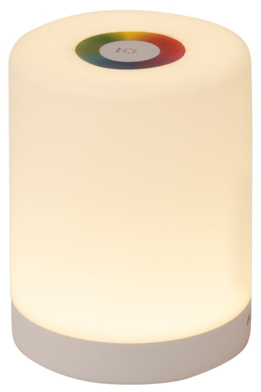 Akku Led Bordlampe Rgb + Ww fra Eurolite