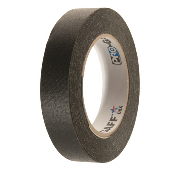 Pro Gaff Gaffatape 24mm X 22,8m   Mat Sort fra Protapes