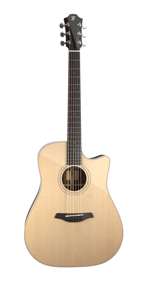 Green Plus Dc Sr I   Western Guitar Med L.r.baggs Eas Vtc Pickup Og Hiscox Hardcase fra Furch