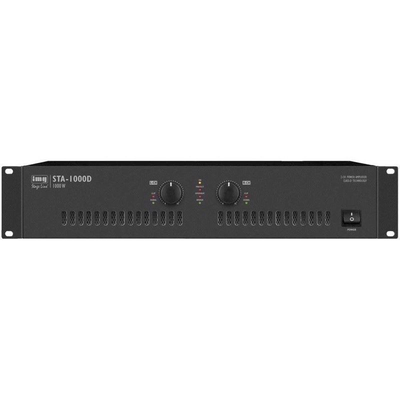 Digital Forstærker 2x500wrms   Sta 1000d     Stage Line fra Img
