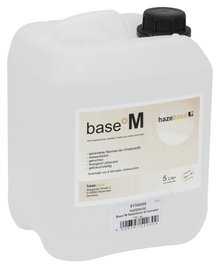 Base M Røgvæske   5 Liter fra Hazebase