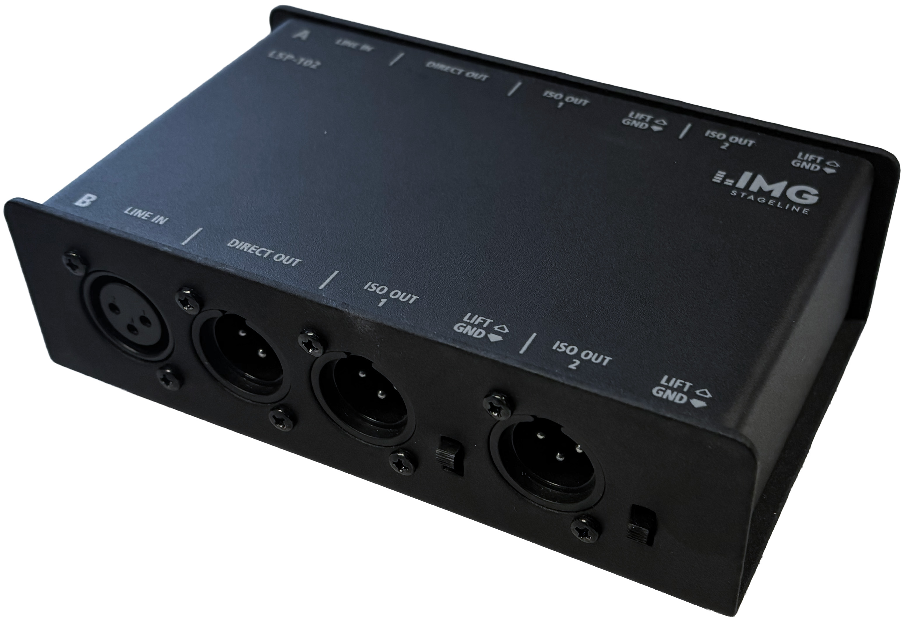 Img Lsp 102 2 Kanals 3vejs Line Splitter fra Img Stage Line