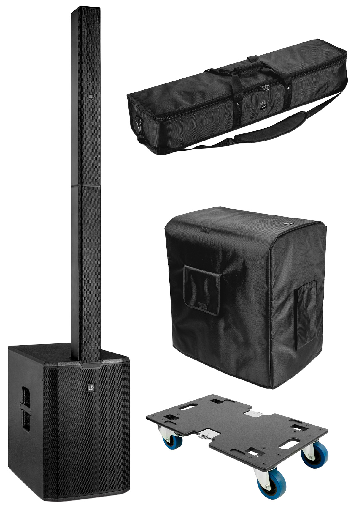 Maui 44 G2   Bundle 1   Sort fra Ld Systems