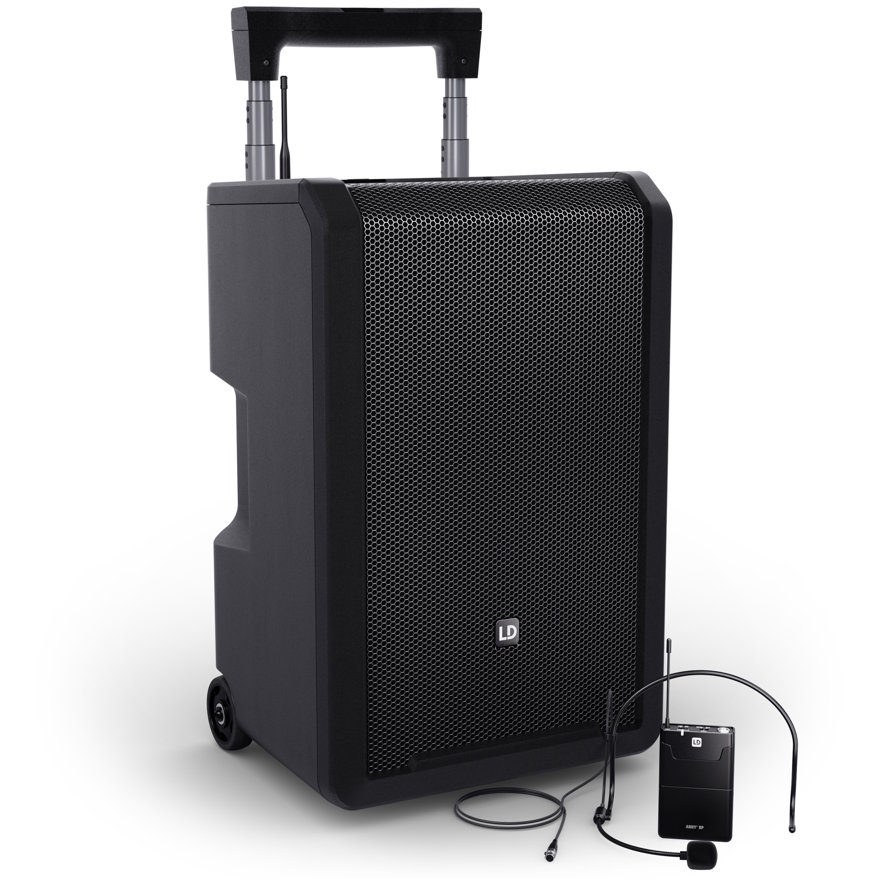 Anny 10 Bph   Batteri Højttaler Med Trådløs Headset B8 (823   832 Mhz, 863   865 Mhz) fra Ld Systems