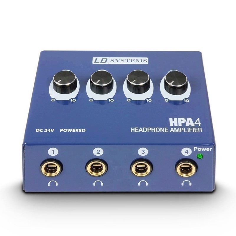 Ld Headphone Amplifier 4 Channel   Hpa 4 fra Ld Systems