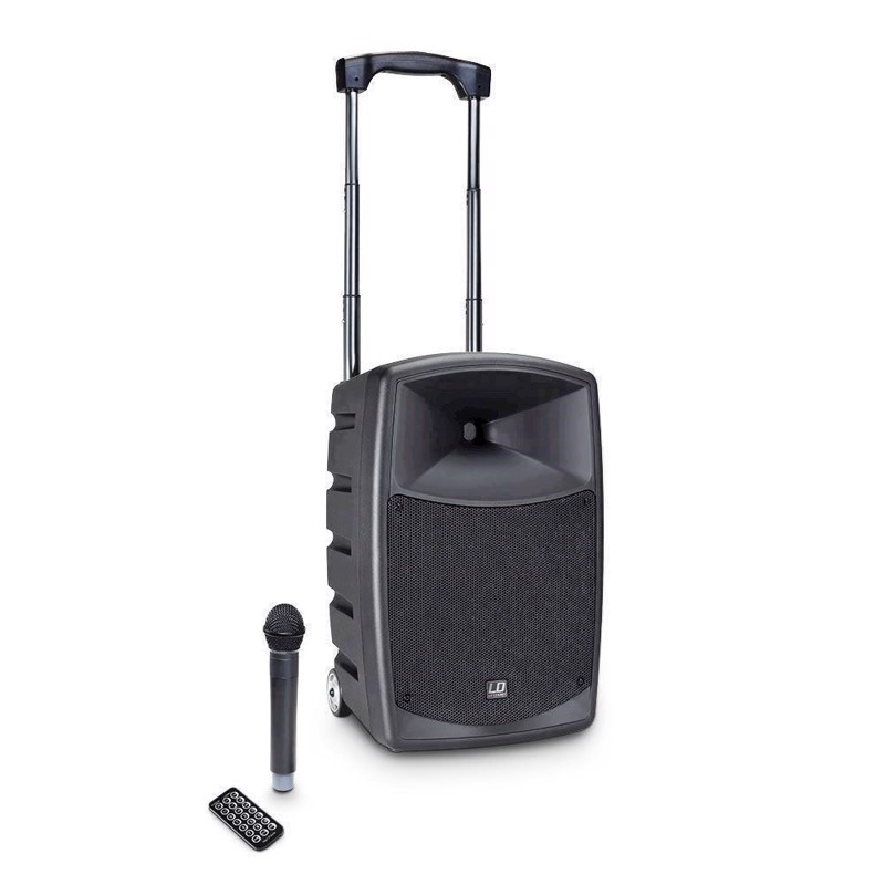 Ld Battery Powered Bluetooth Speaker With Mixer And Wireless Microphone   Roadbuddy 10 fra Ld Systems