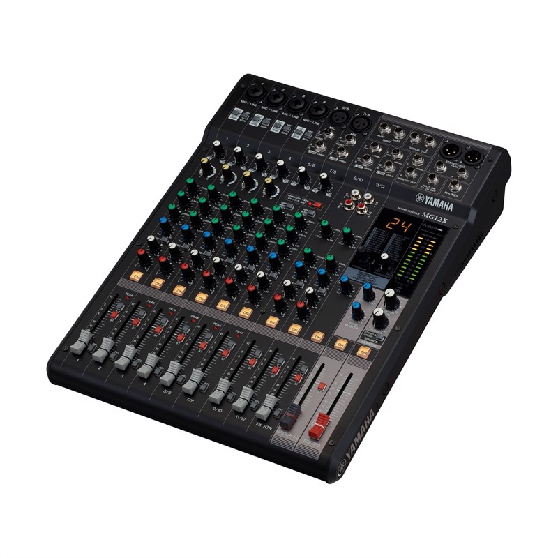 Mg12x   Mixer 6 Mic   12 Line Inputs (4 Mono + 4 Stereo). Digital Effects. fra Yamaha