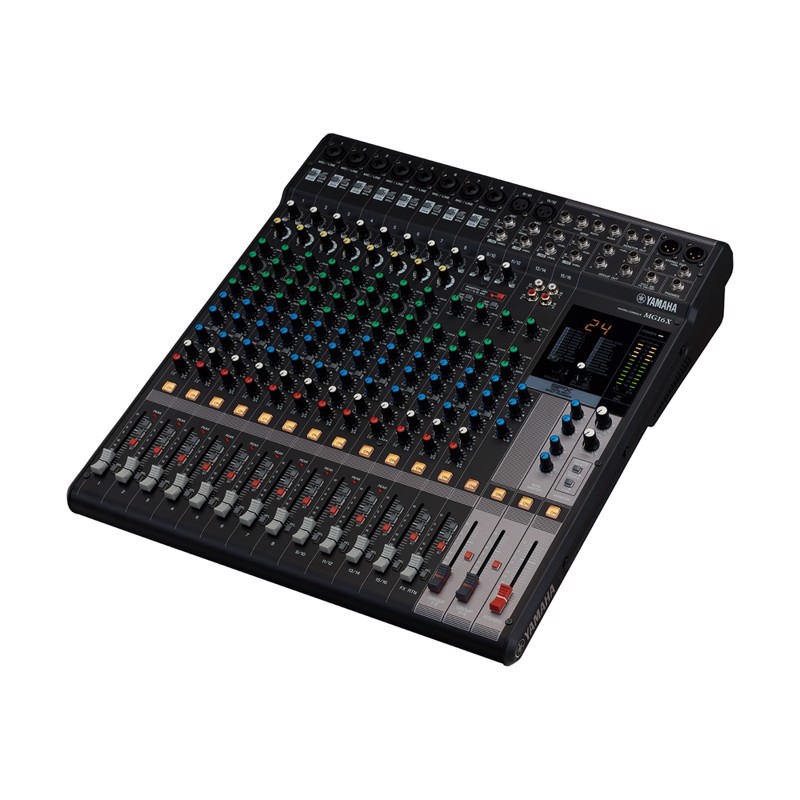 Mg16x   Pa Mixer Med Fx 10 Mic   16 Line Inputs (8 Mono + 4 Stereo) 4 Group fra Yamaha