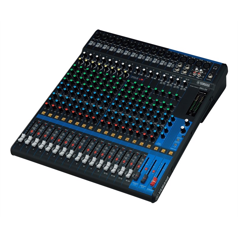 Mg20   Pa Mixer Med Fx 16 Mic   20 Line Inputs (12 Mono + 4 Stereo) 4 Group fra Yamaha