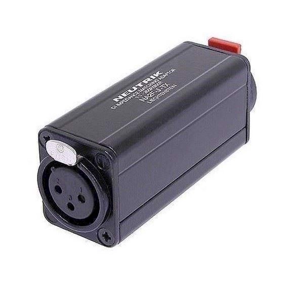 Adaptor Med Trafo 1:1 R Hun Til 1 4 Mono Jack fra Neutrik