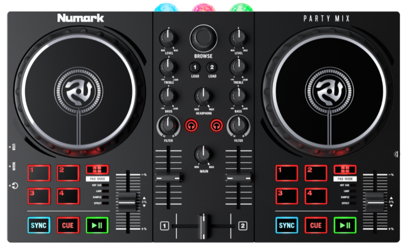 Party Mix Ii Dj Controller fra Numark
