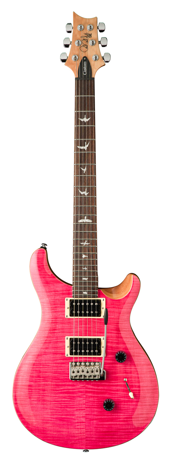 Se Custom 24 Bonnie Pink El Guitar Inkl Gigbag fra Prs