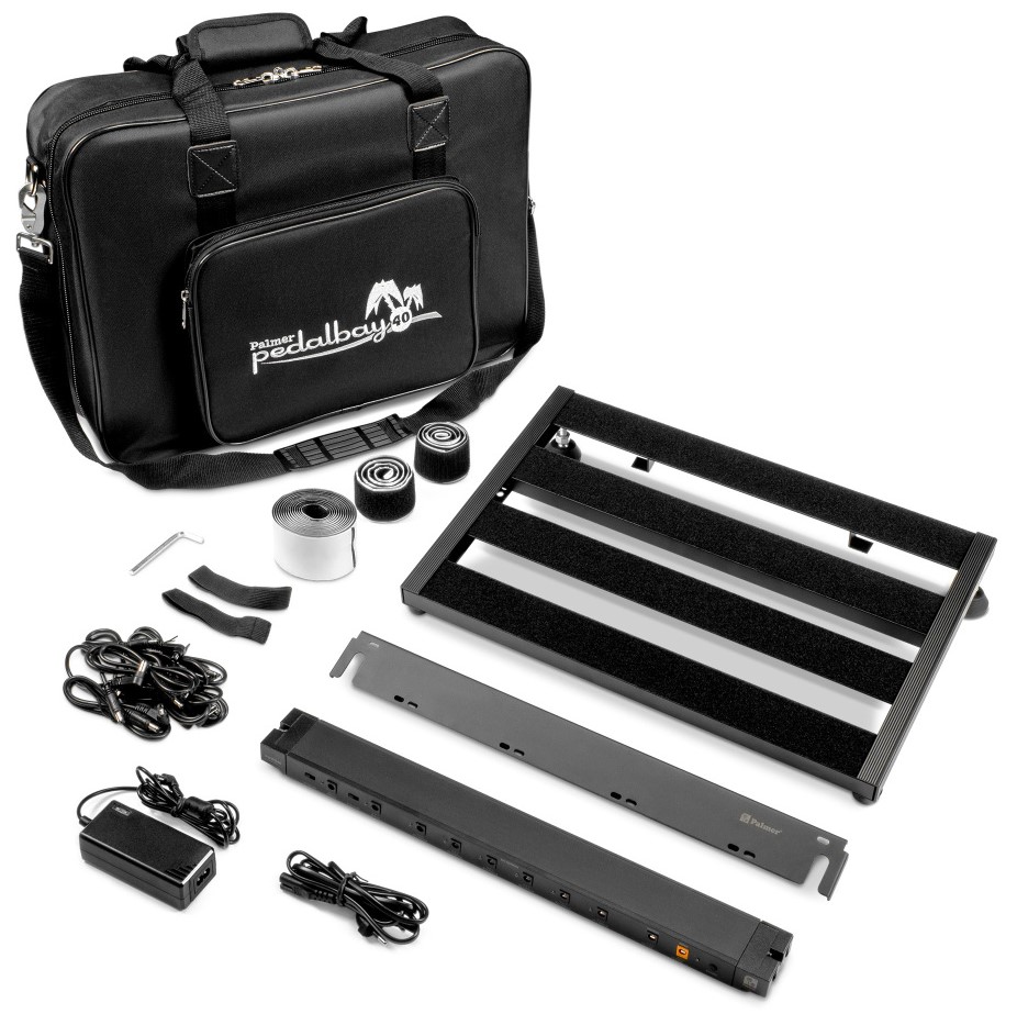 Pedalbay 40 Pb Pedalboard Med Wtpb40 Strømforsyning fra Palmer
