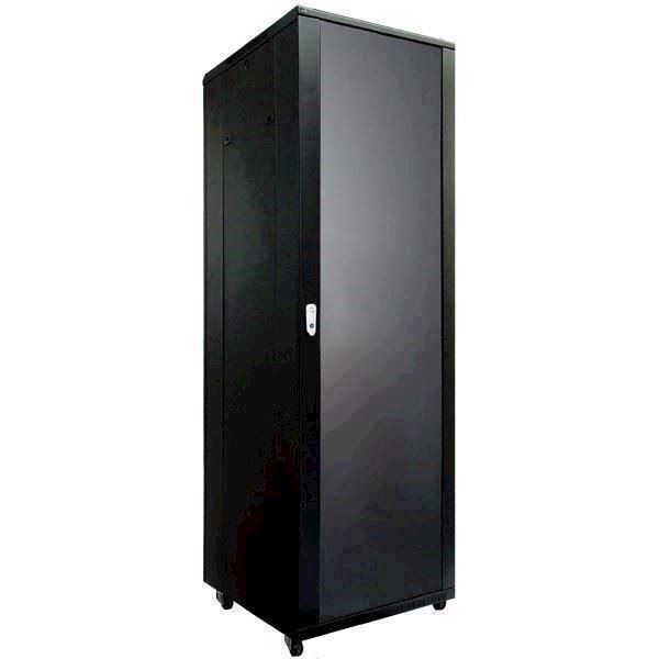 19 Rackskab 600 Mm Dyb, 42 Unit M Låge Og Lås fra Caymon