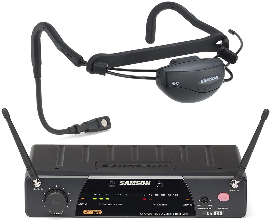 Airline77 Fitness Trådløs Headset System   E3: 864,500 Mhz fra Samson
