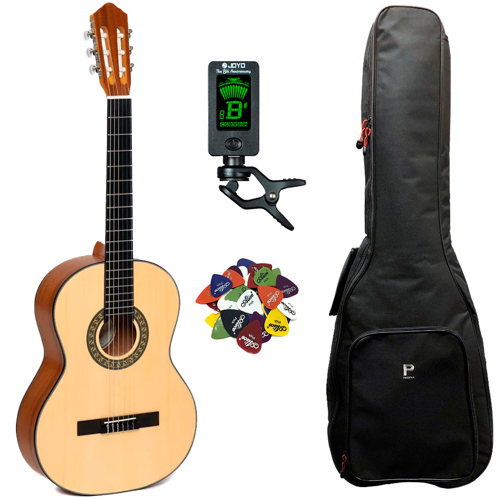 Classical 18 Klassisk Guitar 4 4 Pakke   Satin fra Santana