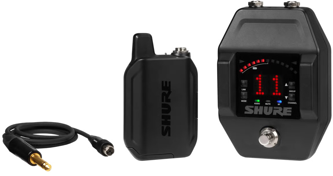 Glxd16+ Trådløs Guitar System fra Shure