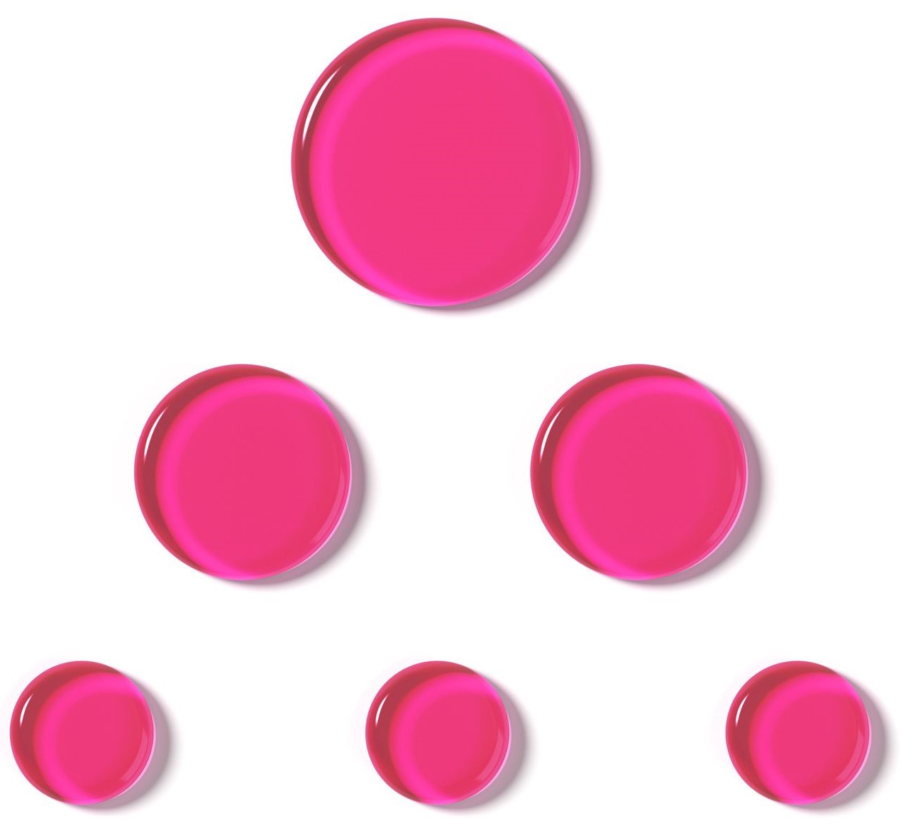 Mini   6 Pack Pink fra Slapklatz