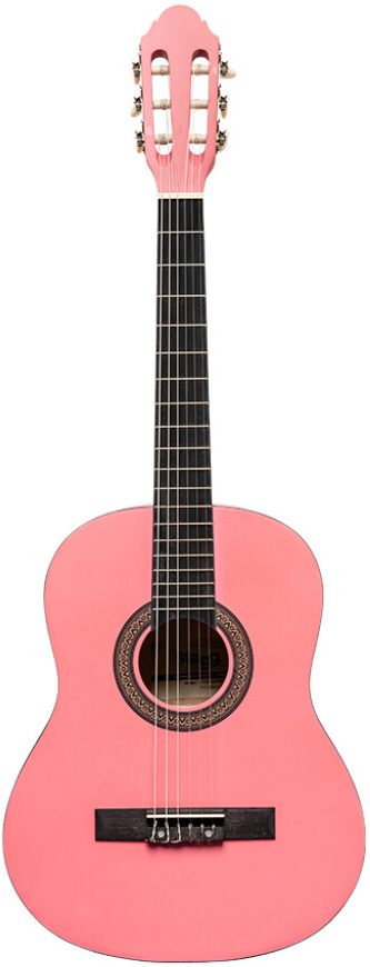 C430 M Pk   3 4 Spansk Børne Guitar   Pink fra Stagg