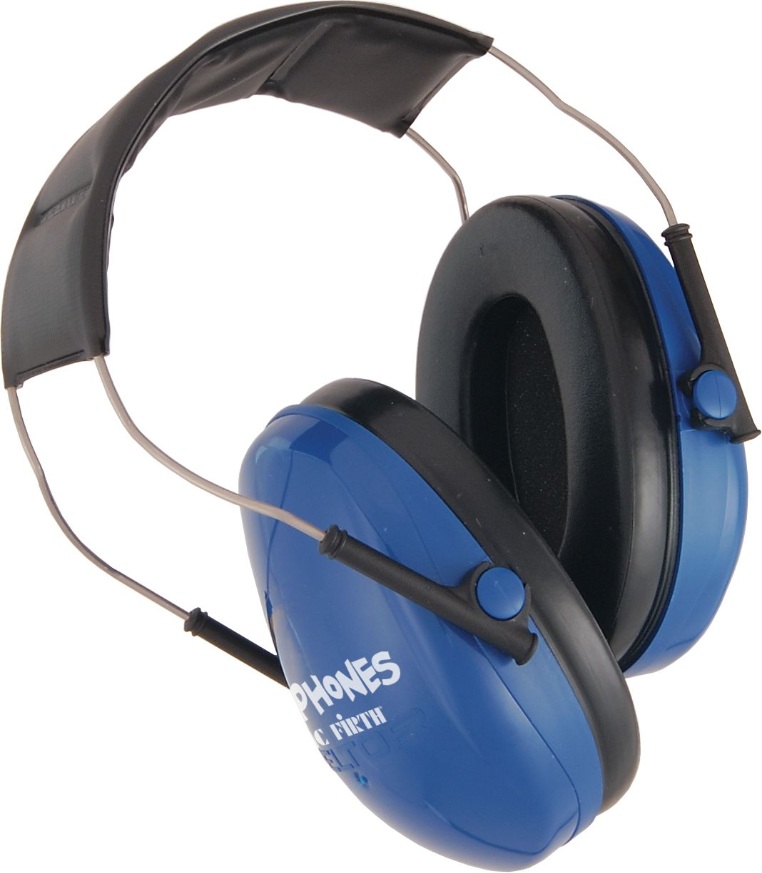 Kidphones   Tromme Høreværn Til Børn   Blå fra Vic Firth