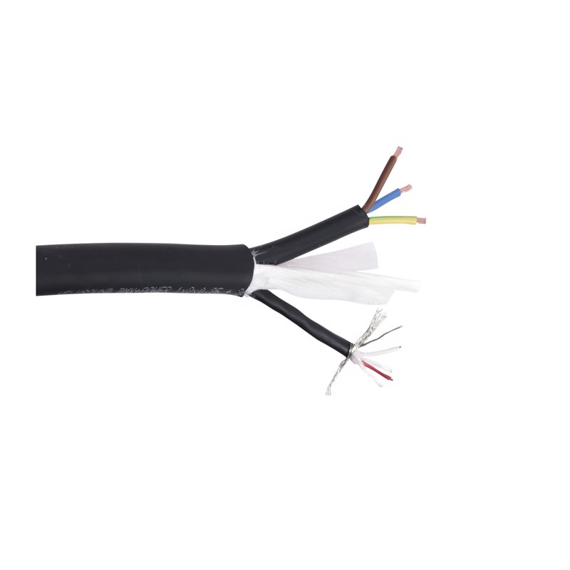Hybrid Kabel Power & Dmx Signal 1x2x0.25+3g1.5 100m     fra Helukabel