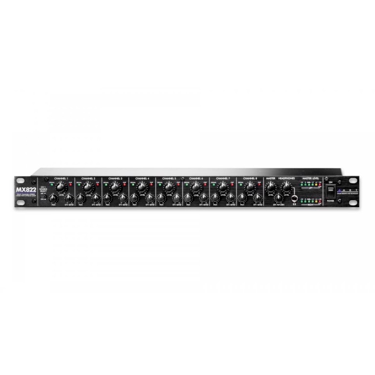 Art Rackmixer 8 Kanaler Stereo fra Art Proaudio