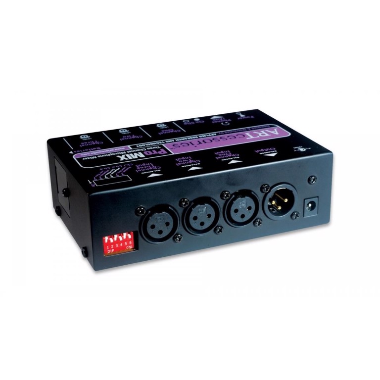 Art Mixer 3 Mikrofonkanaler, Mikrofon Preamp fra Art Proaudio