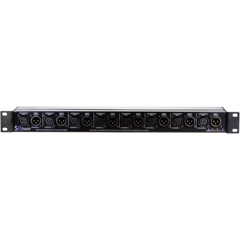 Art Mikrofon Spiltter 8 Kanaler 3 Vejs fra Art Proaudio