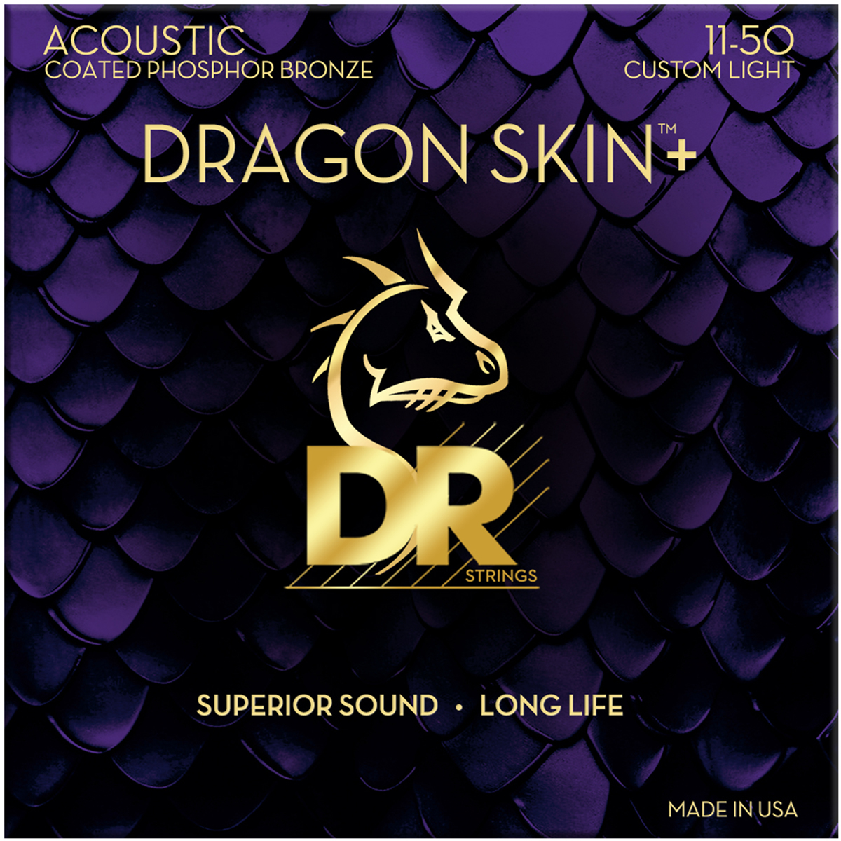 Dap 11 Dragon Skin+ Western Guitar Strenge, 011 050 fra Dr Strings